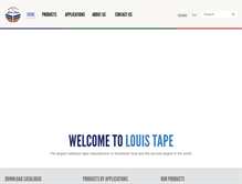 Tablet Screenshot of louistapes.com